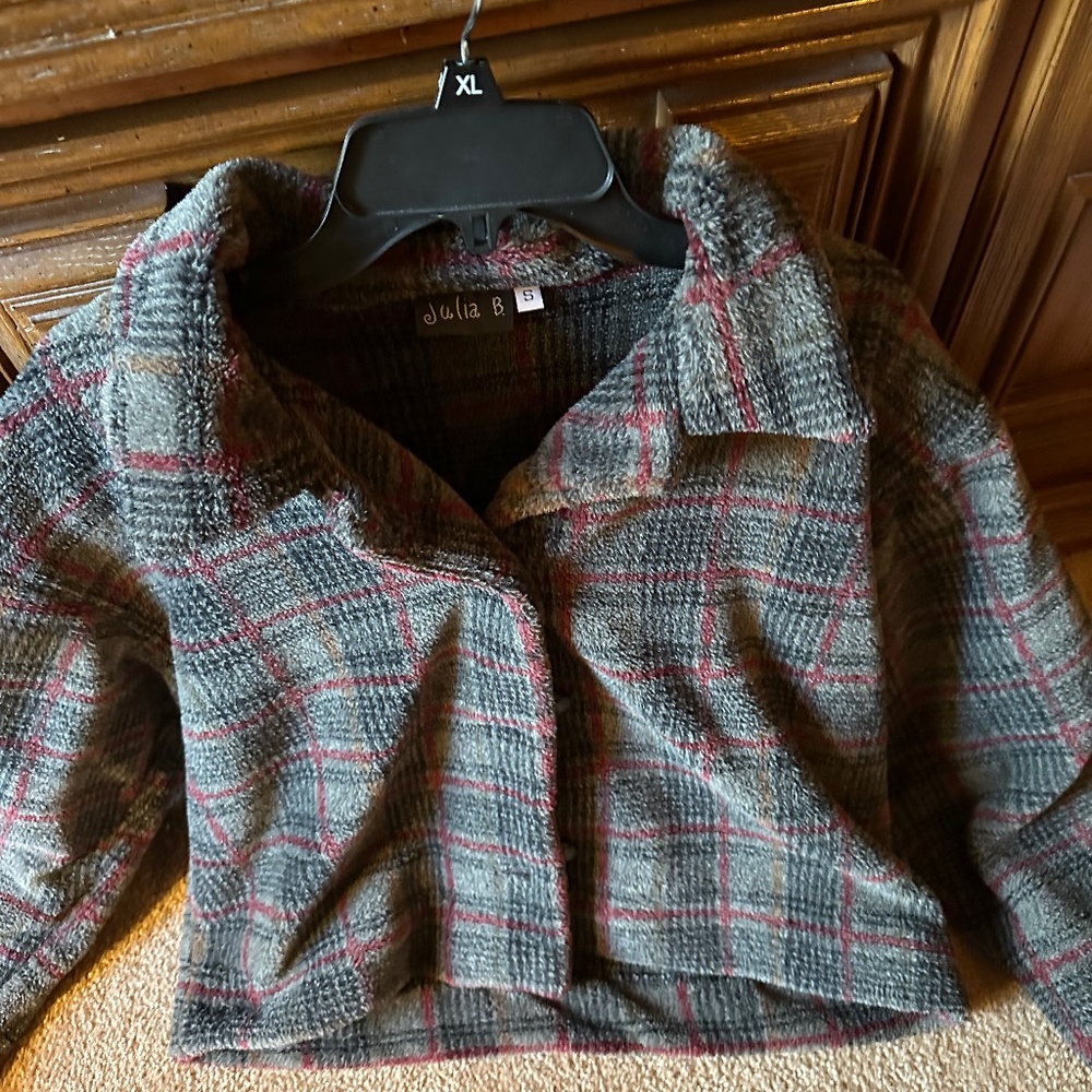 Short, warm & soft blazer